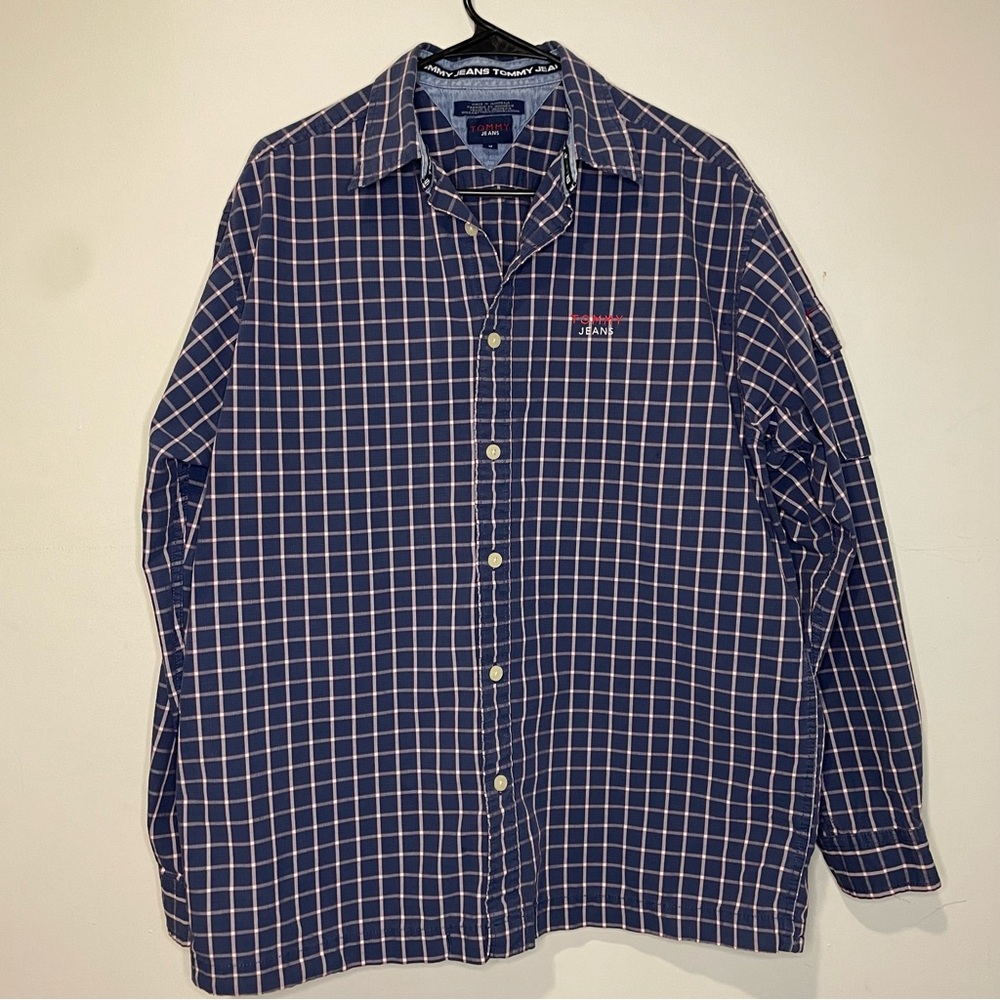 Vintage Tommy Hilfiger “Tommy Jeans” Long Sleeve Button Down Shirt